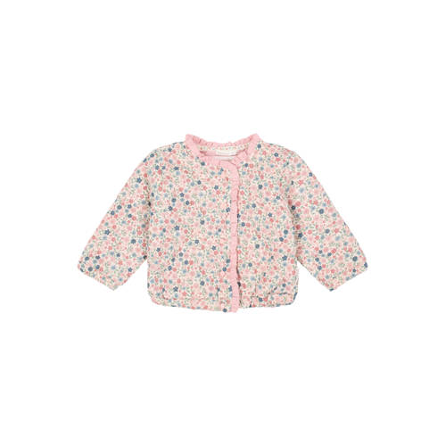 Little Dutch zomerjas roze Meisjes Katoen Ronde hals Bloemen - maat 104 afbeelding