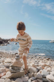 thumbnail: Little Dutch gestreepte sweater zand