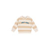 Little Dutch gestreepte sweater zand