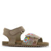 Shoesme suède sandalen taupe