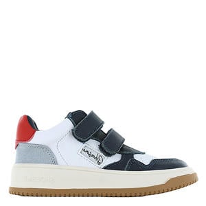 sneakers wit/donkerblauw/rood
