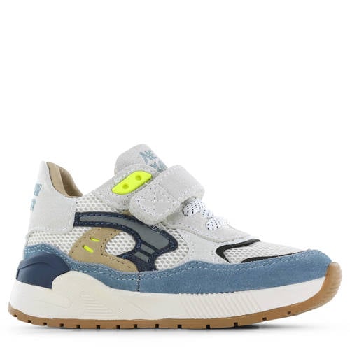 Shoesme sneakers beige/blauw Meisjes Suede - maat 28 afbeelding