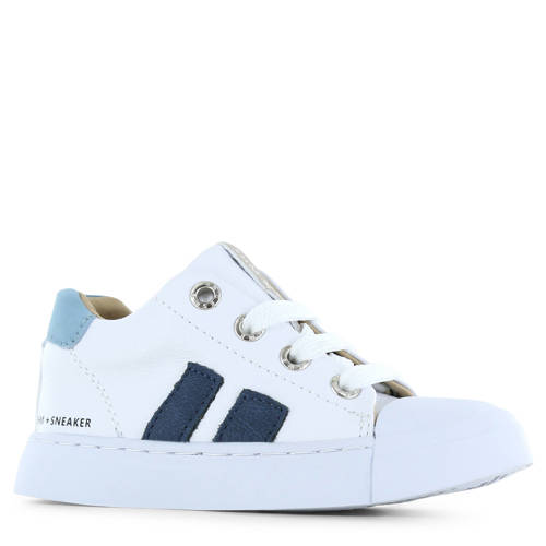 Shoesme sneakers wit/blauw Jongens Imitatieleer - maat 22 afbeelding