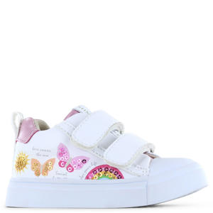 sneakers wit/roze