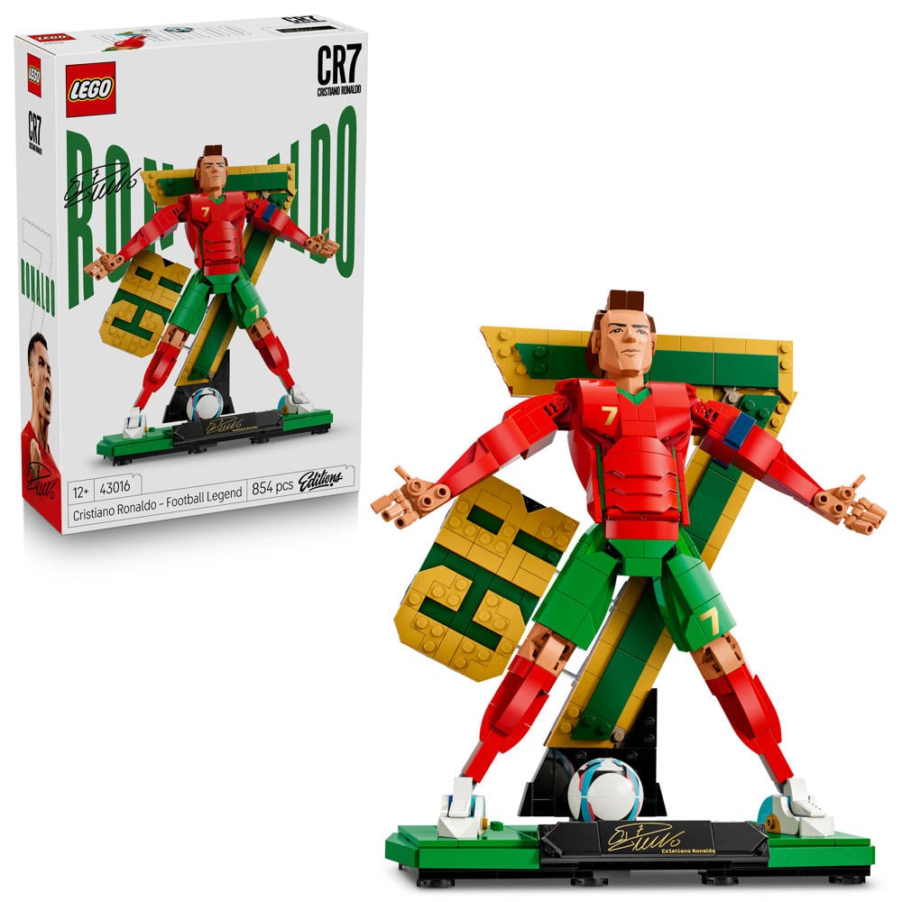 LEGO Editions Sports Cristiano Ronaldo – Voetballegende CR 7 Set 43016