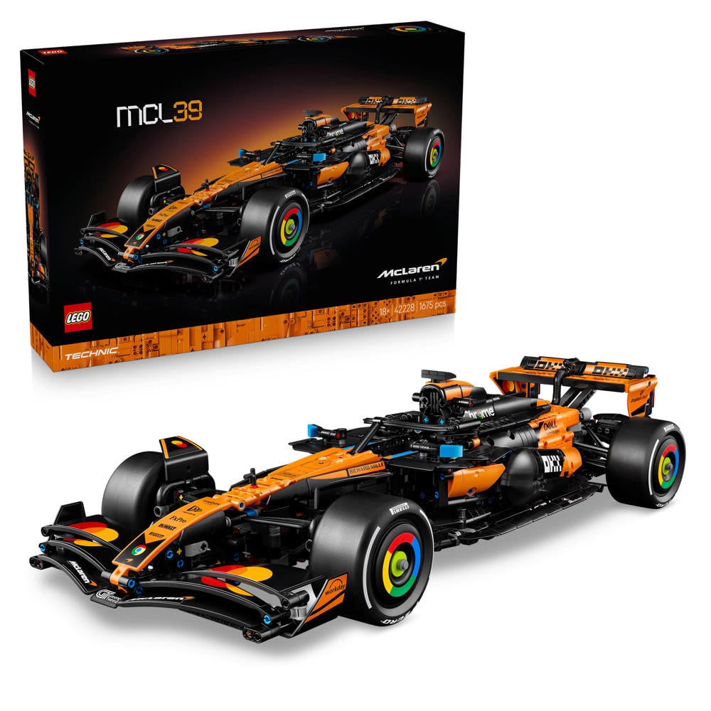 LEGO Technic McLaren MCL39 F1 Auto Bouwpakket voor Volwassenen 42228