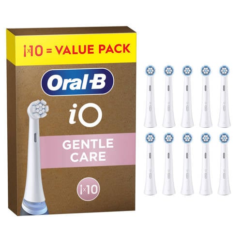 Oral-B iO Series Gentle Care Wit - 10 stuks Opzetborsteltjes afbeelding