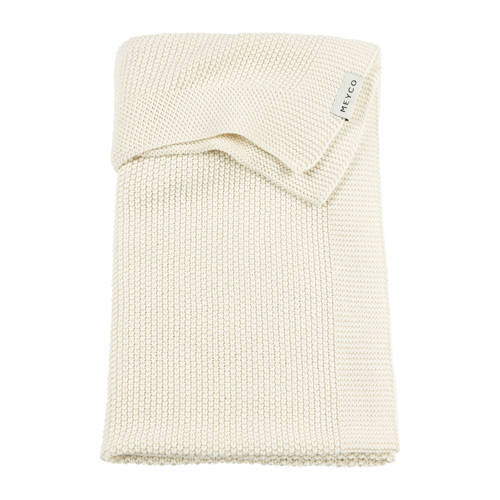 Meyco wiegdeken Mini Relief sand Babydeken Beige Effen afbeelding