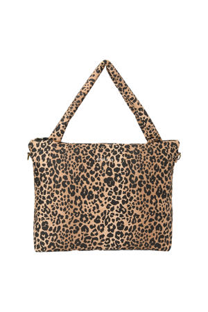 luiertas  Leopard Diaper Bag bruin