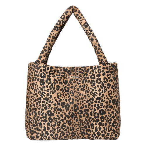 Studio Noos luiertas Leopard Mom Bag bruin Panterprint afbeelding