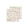 Meyco hydrofiel pre-washed monddoekje Flower (set van 2)