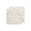 Meyco hydrofiele pre-washed doek Flower - 70x70 (set van 2)