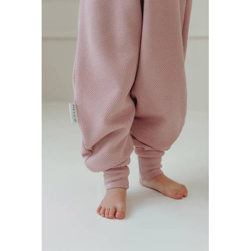 Meyco slaapoverall jumper Studio Collection Classic Purple Pink Babyslaapzak Roze 80 cm afbeelding