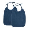 Meyco Uni slab - badstof - indigo - 2-pack
