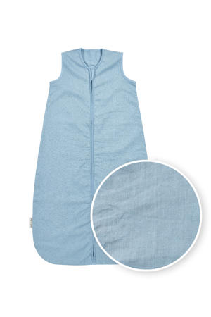 linnen baby slaapzak Studio Collection Jeans Blue