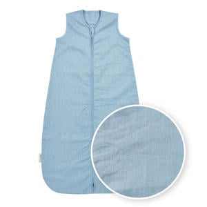 linnen baby slaapzak Studio Collection Jeans Blue