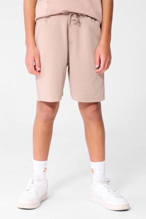 regular waist sweatshort taupe