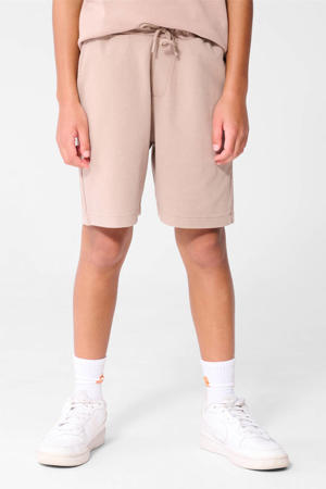 regular waist sweatshort taupe