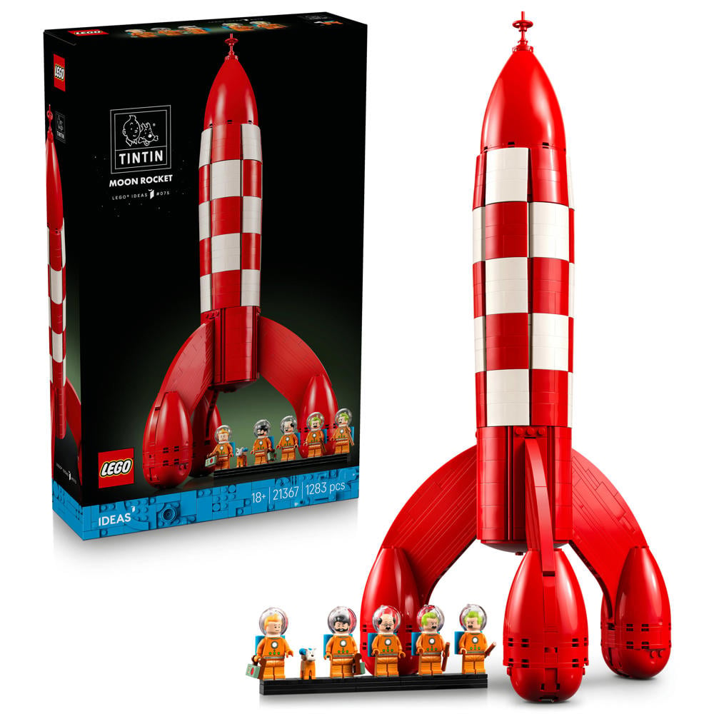 LEGO IDEAS Kuifje maanraket 21367