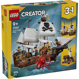 Klassiek piratenschip 31387 
