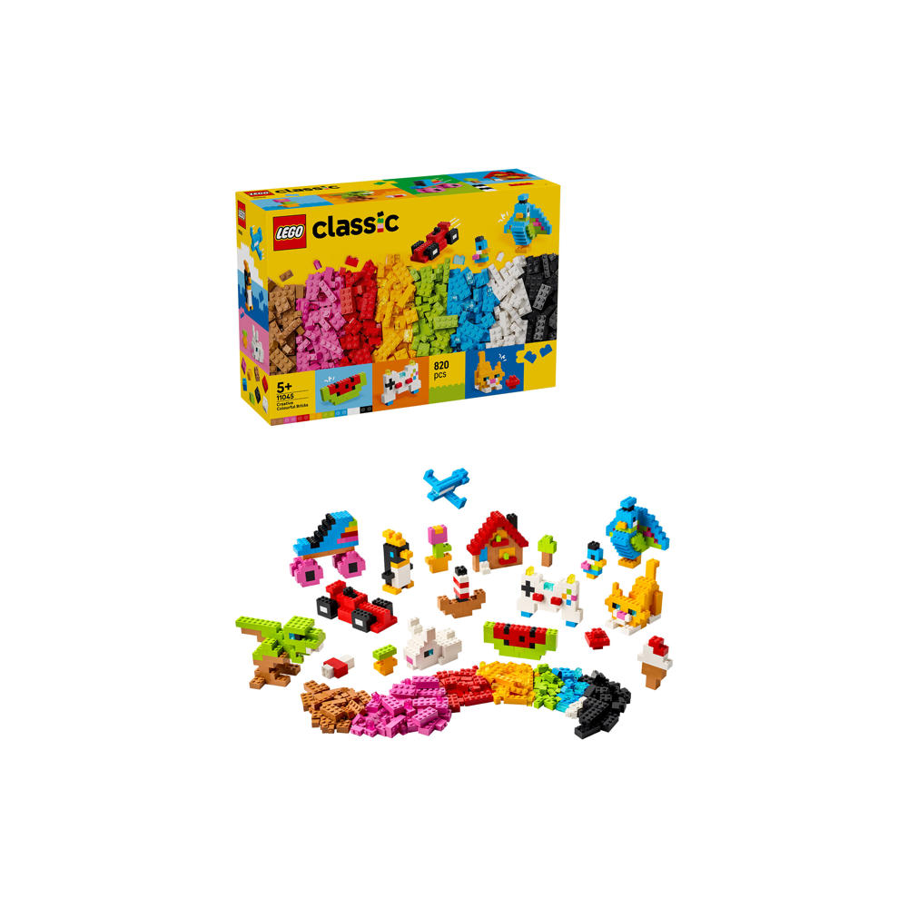LEGO Classic Kleurrijke creatieve stenen 11045