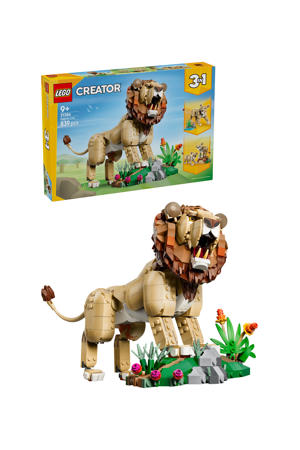 Wilde dieren: majestueuze leeuw 31386 