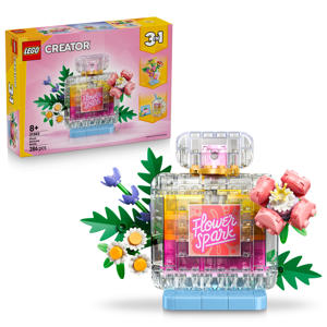 Parfumfles met bloemen 31383 