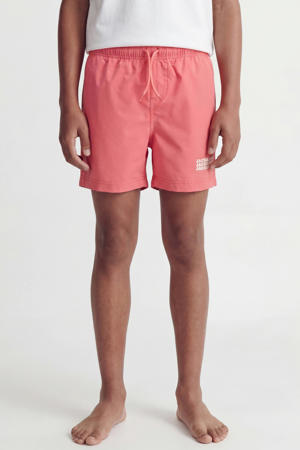 zwemshort koraalrood