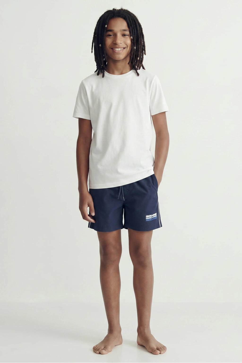 JACK & JONES JUNIOR zwemshort donkerblauw