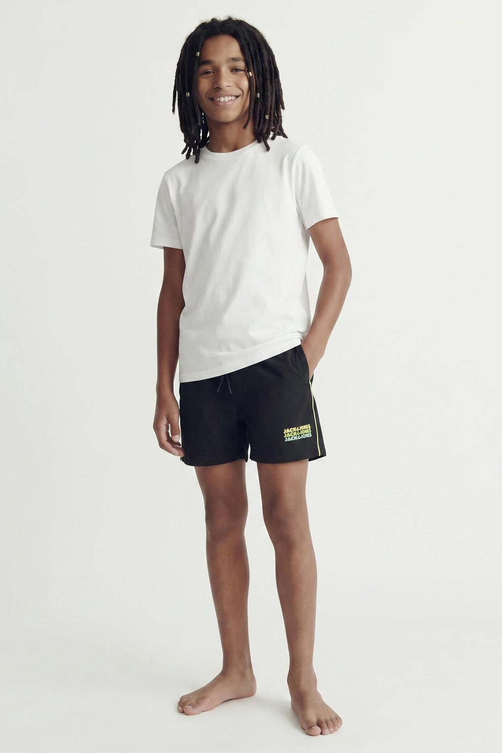 JACK & JONES JUNIOR zwemshort zwart