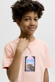 thumbnail: JACK & JONES JUNIOR T-shirt oranje