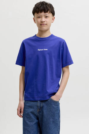 T-shirt hardblauw