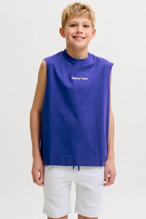 tanktop blauw