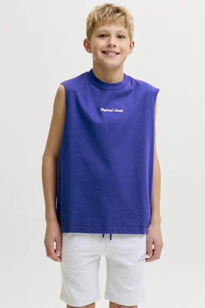 tanktop blauw