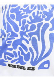 thumbnail: JJ REBEL JUNIOR T-shirt met backprint wit