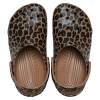thumbnail: Crocs Peuter/Kleuter graphic clogs met panterprint cognac/zwart