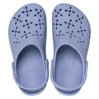 thumbnail: Crocs Classic floral cut out clogs blauw