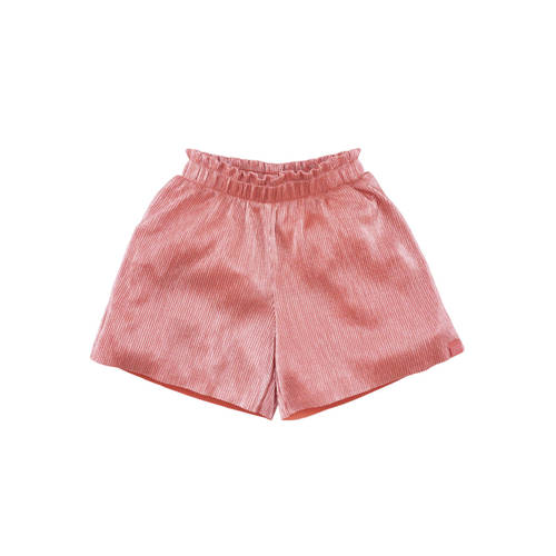 Z8 kids casual short Rumi plisse koraal Korte broek Rood Meisjes Polyester - maat 98 afbeelding
