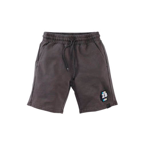Z8 kids sweatshort Rayan antraciet Korte broek Grijs Jongens Stretchkatoen - maat 152 afbeelding