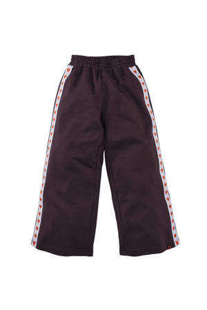 wide leg broek Jaydi bordeaux/donkerrood