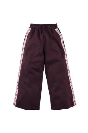 wide leg broek Jaydi bordeaux/donkerrood