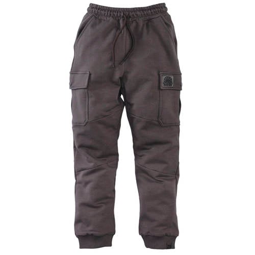 Z8 kids cargo sweatpants Cooper bruin Broek Jongens Stretchkatoen Effen - maat 110 afbeelding