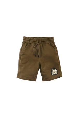 sweatshort Elian olijfgroen