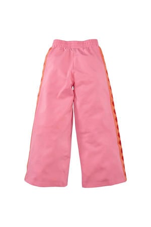 wide leg broek Juun lichtroze/oranje