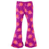 Z8 kids flared broek Amani violet/oranje/lichtroze