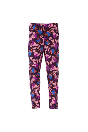 legging Mijs bordeaux/lichtroze/violet