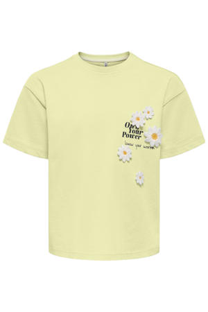 T-shirt geel