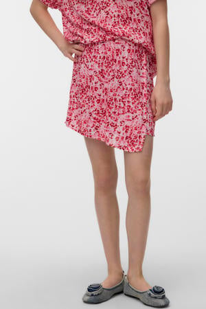 skort gebreid roze