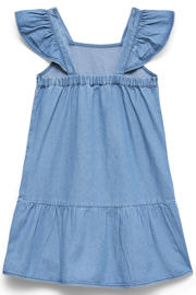 thumbnail: VERO MODA GIRL A-lijn jurk light blue denim