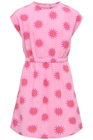 korte jurk roze